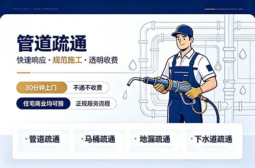 绵阳管道疏通